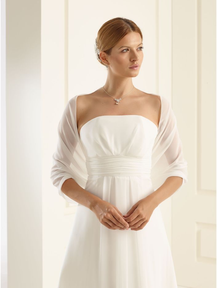 bianco evento-brautatelier ried-e9-schal-ohne spitze-chiffon-ivory-vorne-1-min