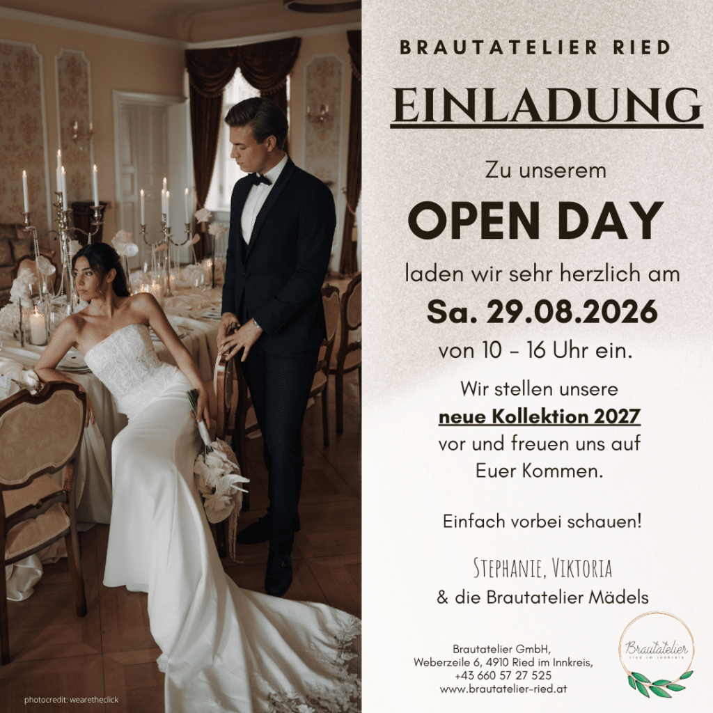 brautatelier ried im innkreis-open day-29,08,26-einladung